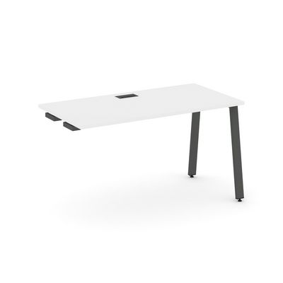 Style Project SN-6A.OPRS-003 (Белый/Антрацит металл) Стол приставка к опорным элементам