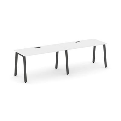 Style Project SN-6A.ORS-011 (Белый/Антрацит металл) Рабочая станция односторонняя