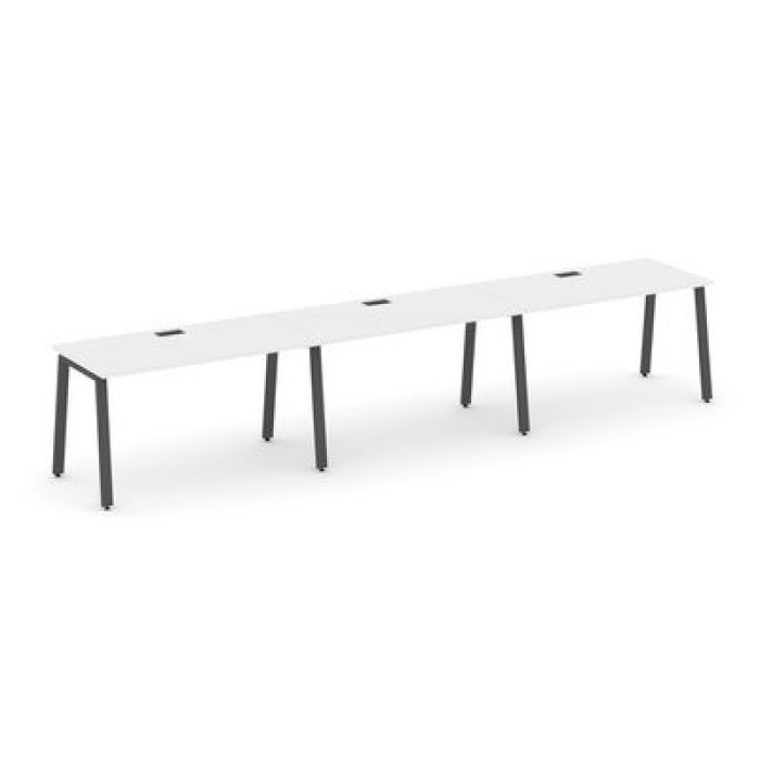 Стайл Проджект SN-6A.ORS-042 (Белый/Антрацит металл) Рабочая станция односторонняя