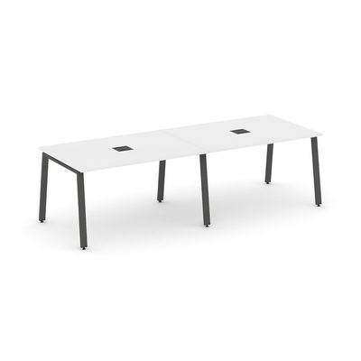 Style Project SN-6A.SPRG-011 (Белый/Антрацит металл) Стол переговорный