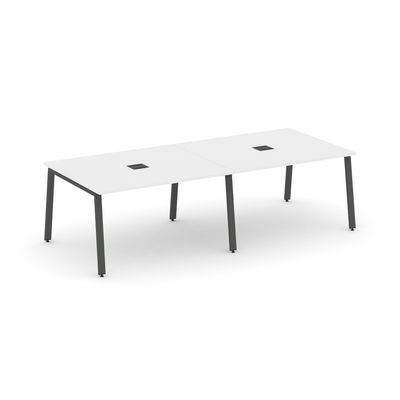 Style Project SN-6A.SPRG-042 (Белый/Антрацит металл) Стол переговорный