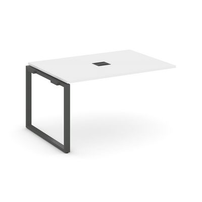 Style Project SN-6O.NSPRG-001 (Белый/Антрацит металл) Проходной наборный элемент переговорного стола