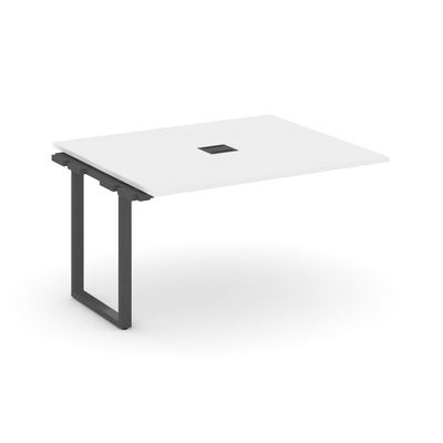 Style Project SN-6O.NSPRG-033 (Белый/Антрацит металл) Проходной наборный элемент переговорного стола