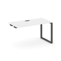 Style Project SN-6O.OPRS-013 (Белый/Антрацит металл) Стол приставка к опорным элементам