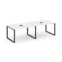 Style Project SN-6O.SPRG-012 (Белый/Антрацит металл) Стол переговорный