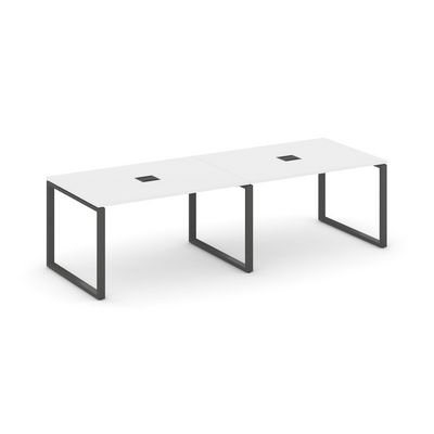 Style Project SN-6O.SPRG-012 (Белый/Антрацит металл) Стол переговорный