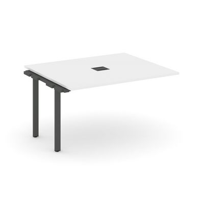 Style Project SN-6P.NSPRG-032 (Белый/Антрацит металл) Проходной наборный элемент переговорного стола