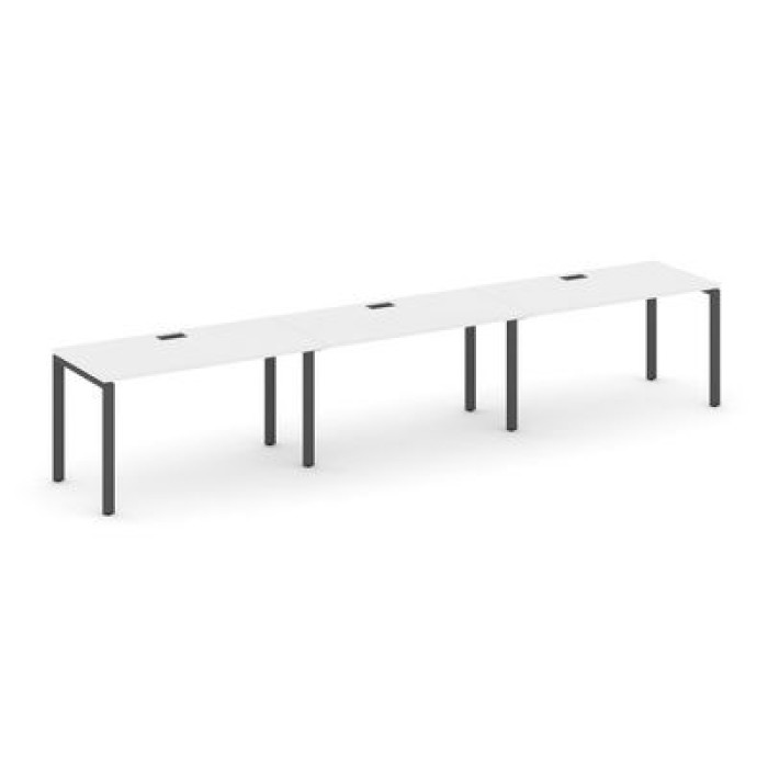 Стайл Проджект SN-6P.ORS-052 (Белый/Антрацит металл) Рабочая станция односторонняя