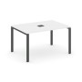 Style Project SN-6P.SPRG-001 (Белый/Антрацит металл) Стол переговорный