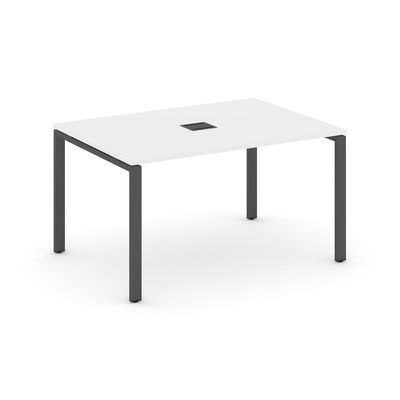 Style Project SN-6P.SPRG-002 (Белый/Антрацит металл) Стол переговорный