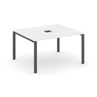 Style Project SN-6P.SPRG-032 (Белый/Антрацит металл) Стол переговорный