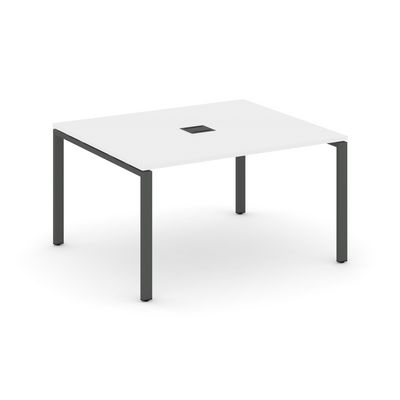 Style Project SN-6P.SPRG-032 (Белый/Антрацит металл) Стол переговорный