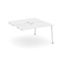 Style Project SN-4A.DPRS-011 (Белый/Белый металл) Стол приставка к опорным элементам