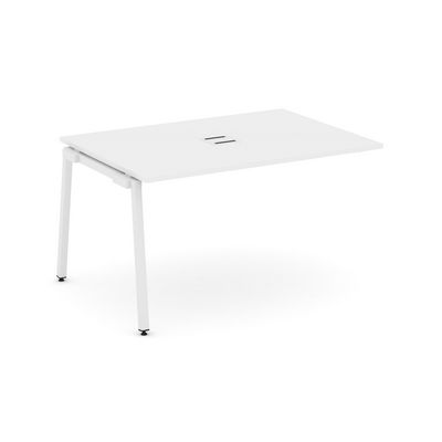 Style Project SN-4A.NSPRG-003 (Белый/Белый металл) Проходной наборный элемент переговорного стола