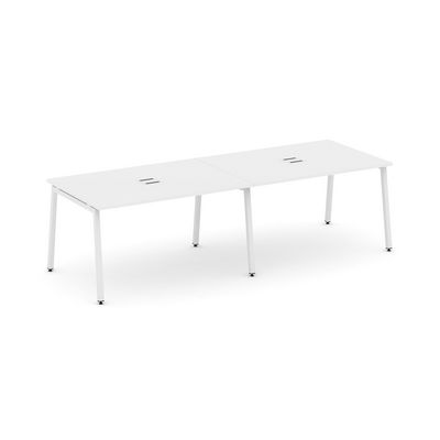 Style Project SN-4A.SPRG-013 (Белый/Белый металл) Стол переговорный