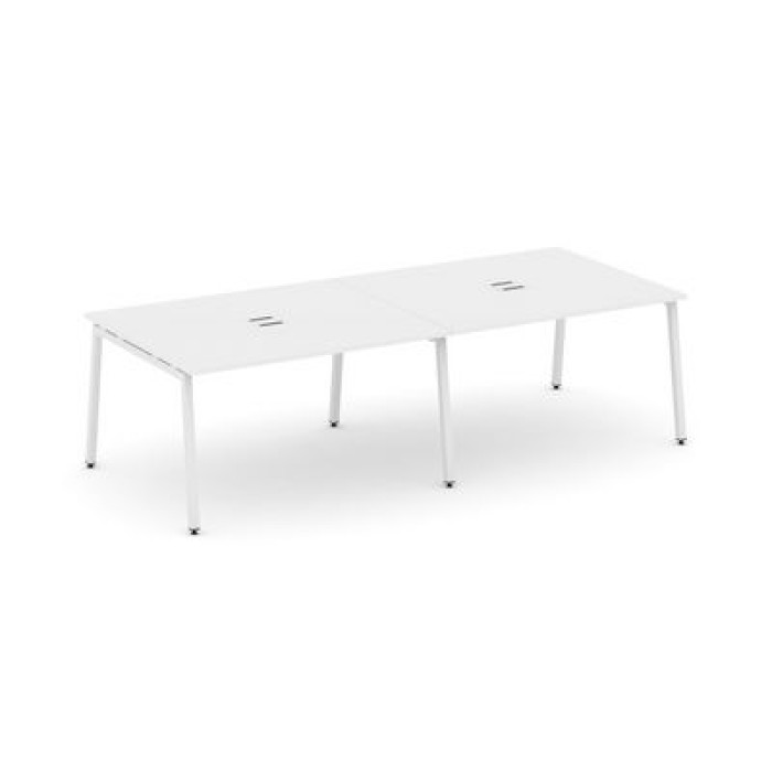 Стайл Проджект SN-4A.SPRG-042 (Белый/Белый металл) Стол переговорный