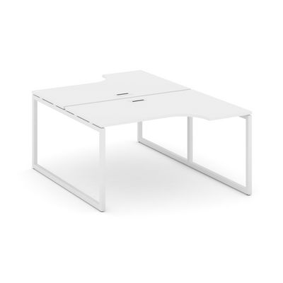 Style Project SN-4O.DRPA-012 (Белый/Белый металл) Рабочая станция эргономичная