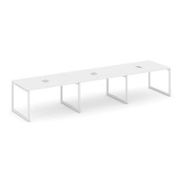 Style Project SN-4O.SPRG-021 (Белый/Белый металл) Стол переговорный