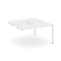 Style Project SN-4P.DPRS-021 (Белый/Белый металл) Стол приставка к опорным элементам