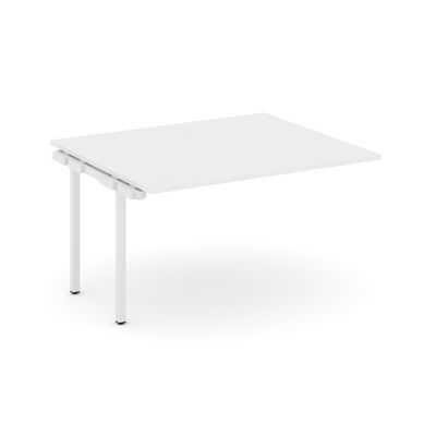 Style Project SN-4P.NSPRG-032.3 (Белый/Белый металл) Проходной наборный элемент переговорного стола