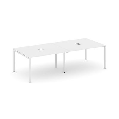 Style Project SN-4P.SPRG-043 (Белый/Белый металл) Стол переговорный