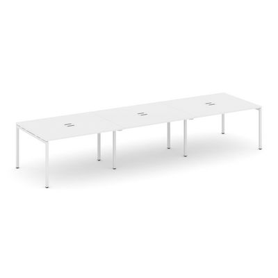 Style Project SN-4P.SPRG-054 (Белый/Белый металл) Стол переговорный