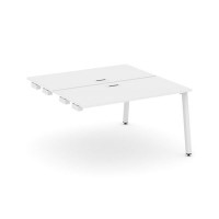 Style Project SN-5A.DPRS-021 (Белый/Белый металл) Стол приставка к опорным элементам