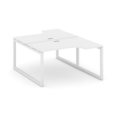 Style Project SN-5O.DRPA-001 (Белый/Белый металл) Рабочая станция эргономичная