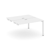 Style Project SN-5P.DPRS-012 (Белый/Белый металл) Стол приставка к опорным элементам