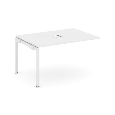 Style Project SN-5P.NSPRG-004 (Белый/Белый металл) Проходной наборный элемент переговорного стола