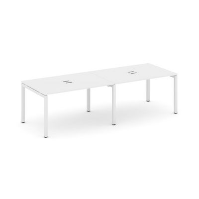 Style Project SN-5P.SPRG-014 (Белый/Белый металл) Стол переговорный