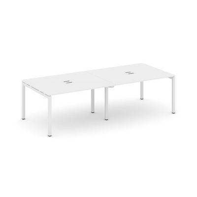 Style Project SN-5P.SPRG-043 (Белый/Белый металл) Стол переговорный