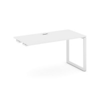 Style Project SN-6O.OPRS-003 (Белый/Белый металл) Стол приставка к опорным элементам