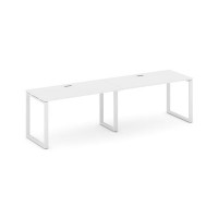 Style Project SN-6O.ORS-023 (Белый/Белый металл) Рабочая станция односторонняя