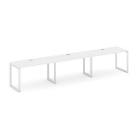 Style Project SN-6O.ORS-052 (Белый/Белый металл) Рабочая станция односторонняя