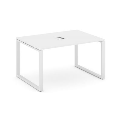 Style Project SN-6O.SPRG-004 (Белый/Белый металл) Стол переговорный