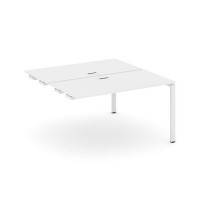 Style Project SN-6P.DPRS-002 (Белый/Белый металл) Стол приставка к опорным элементам