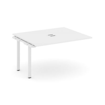 Style Project SN-6P.NSPRG-033 (Белый/Белый металл) Проходной наборный элемент переговорного стола