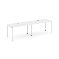 Style Project SN-6P.ORS-014 (Белый/Белый металл) Рабочая станция односторонняя