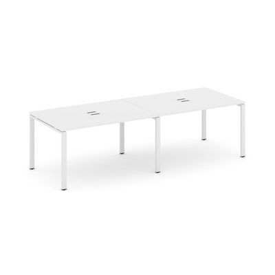 Style Project SN-6P.SPRG-014 (Белый/Белый металл) Стол переговорный