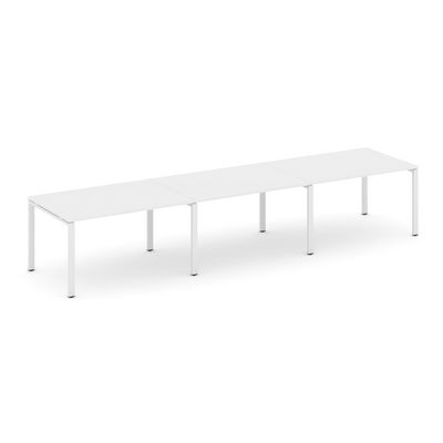 Style Project SN-6P.SPRG-024.3 (Белый/Белый металл) Стол переговорный