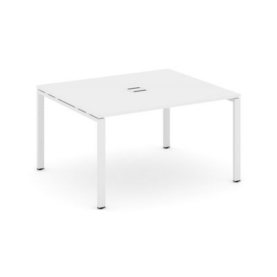 Style Project SN-6P.SPRG-033 (Белый/Белый металл) Стол переговорный