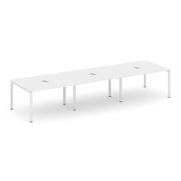 Style Project SN-6P.SPRG-053 (Белый/Белый металл) Стол переговорный