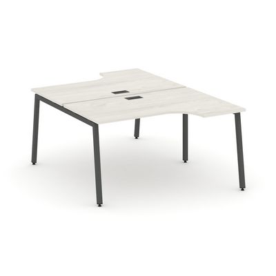 Style Project SN-4A.DRPA-011 (Дуб наварра/Антрацит металл) Рабочая станция эргономичная