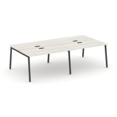 Style Project SN-4A.DRS-052 (Дуб наварра/Антрацит металл) Рабочая станция двухсторонняя