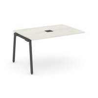 Style Project SN-4A.NSPRG-003 (Дуб наварра/Антрацит металл) Проходной наборный элемент переговорного стола