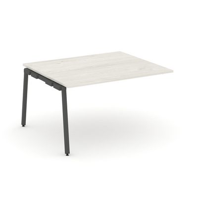 Style Project SN-4A.NSPRG-033.3 (Дуб наварра/Антрацит металл) Проходной наборный элемент переговорного стола