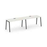 Style Project SN-4A.ORS-024 (Дуб наварра/Антрацит металл) Рабочая станция односторонняя