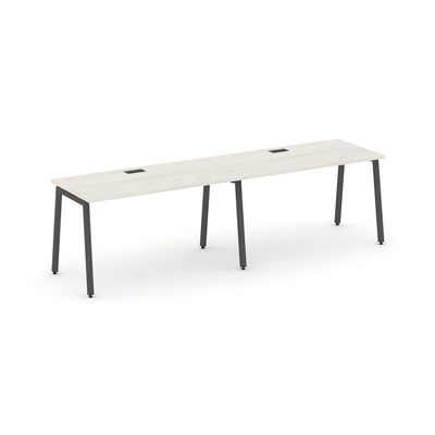 Style Project SN-4A.ORS-024 (Дуб наварра/Антрацит металл) Рабочая станция односторонняя