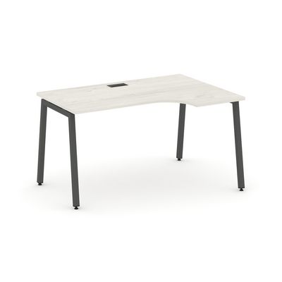 Style Project SN-4A.SPA-002R (Дуб наварра/Антрацит металл) Стол рабочий эргономичный